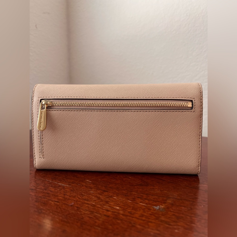 MICHAEL Michael Kors Bisque Saffiano Leather Tri-Fold Wallet - Picture 6 of 6